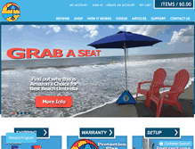 Tablet Screenshot of beachbub.com